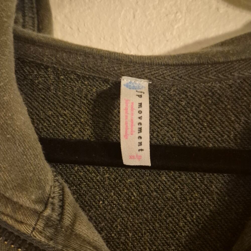 Free People Movement We The Free Camden Hoodie in Olive Green - Picture 6 of 10